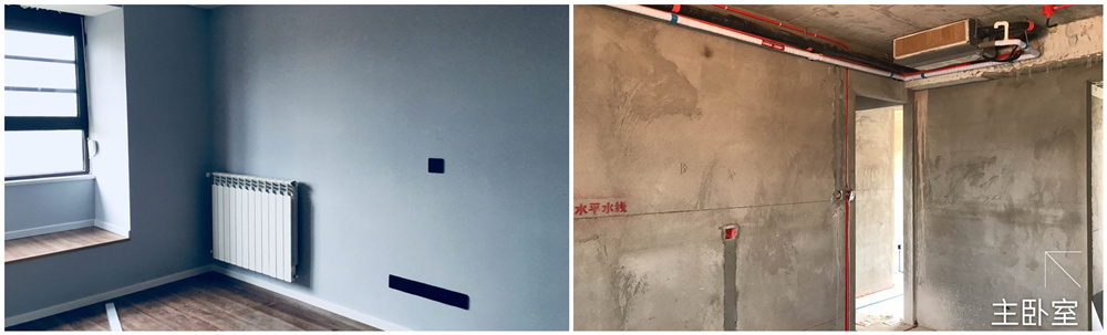 世貿(mào)招商語山暖氣+大金中央空調(diào)實(shí)景圖|南京洛卡供暖